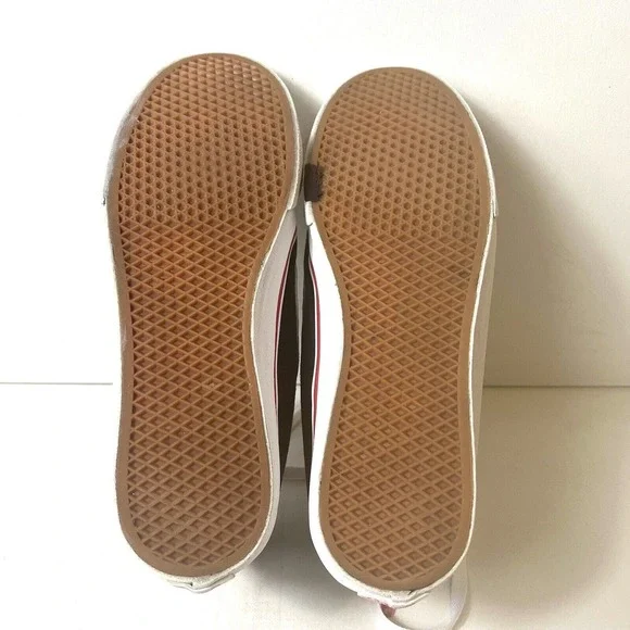 Vans SK8-Hi Sneakers Skate Women's 8.5 Lace Up Mens 7 Black Red Canvas Zip Heart - Picture 12 of 12